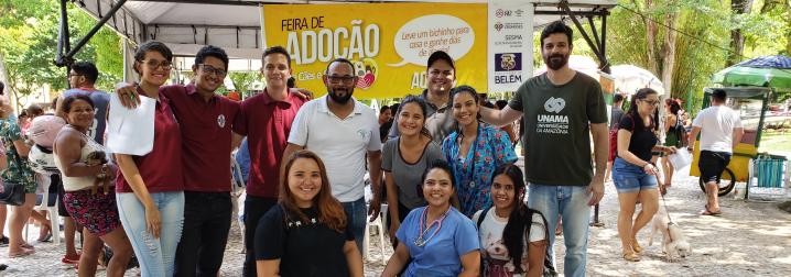 Alunos de veterinária realizam ação social em parceira com o Centro de Zoonoses de Belém